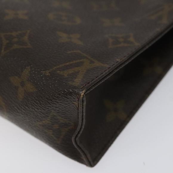 LOUIS VUITTON Monogram Poche Toilette 19 Pouch M47544 LV Auth am8031 - Picture 15 of 16
